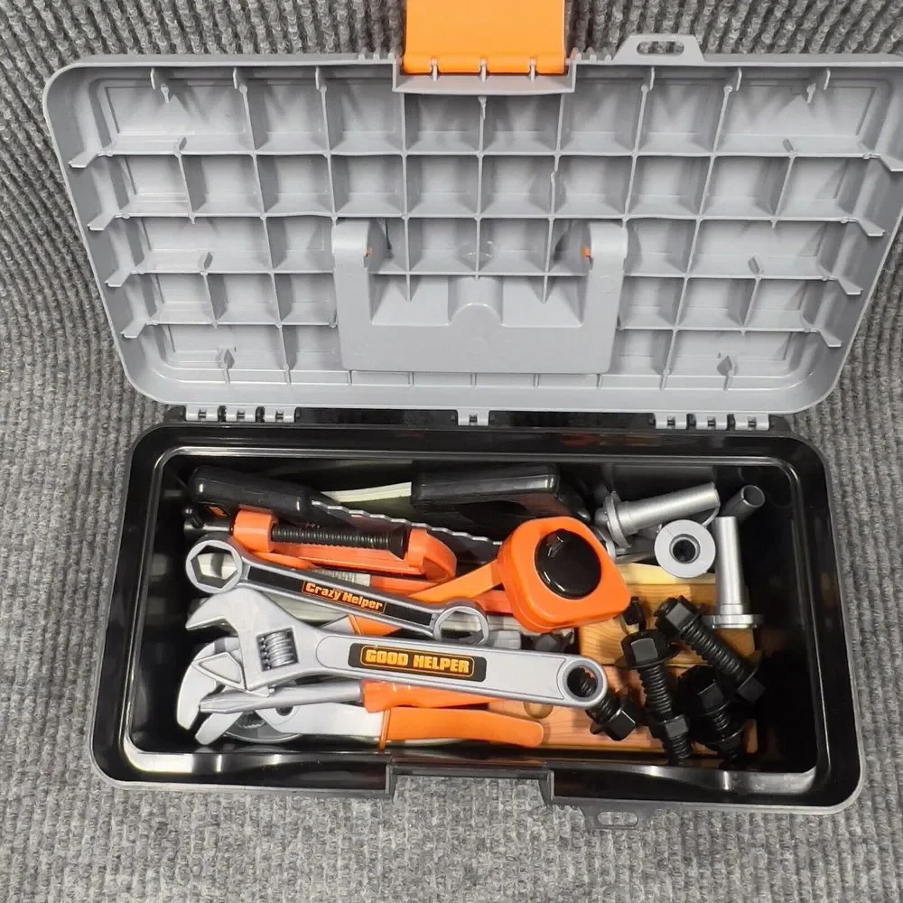 Lot of 29 Black & Decker Good/Crazy Helper Mixed‎ Tools/Box Pretend Kids Play
